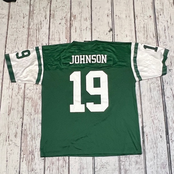 Vintage Keyshawn Johnson New York Jets NFL Football Sports Jersey - Picture 2 of 7